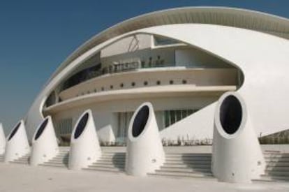 El Palau de les Arts, que completa el conjunto de las Ciudad de las Artes y las Ciencias, en Valencia. EFE/Archivo