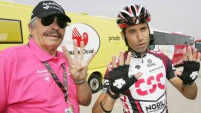 Jaime Mir, a la izquierda, con