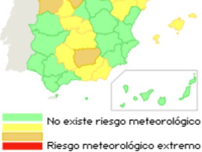 Alerta de calor en la península