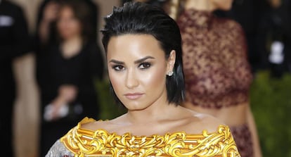 Demi Lovato en la gala del MET.