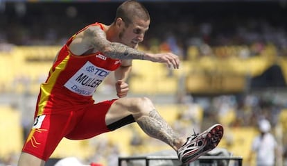 Mullera, en el Mundial de Daegu 2011.