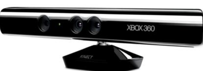 El nuevo control inalámbrico de la consola de Microsoft, Kinect, que responde a los movimientos del jugador.