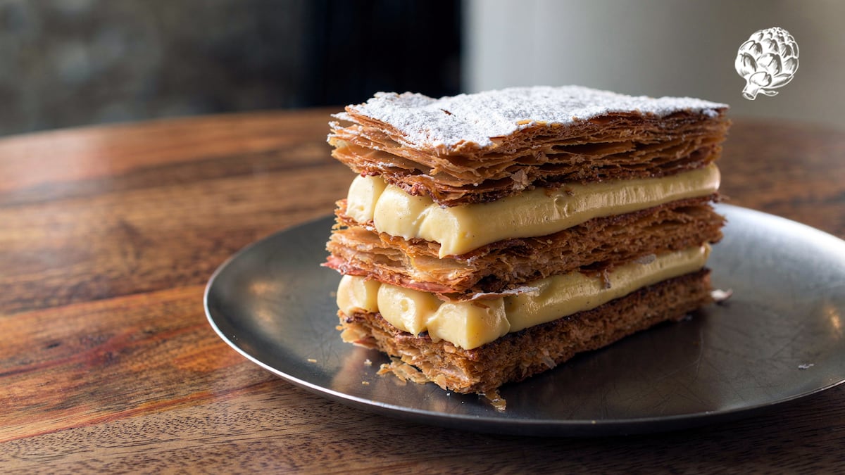 Obrar, la pastelería contemporánea que hace milhojas como los de antes