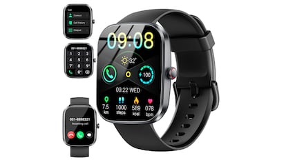 ofertas de amazon: smartwatch de diseño moderno y pantalla amplia a color.