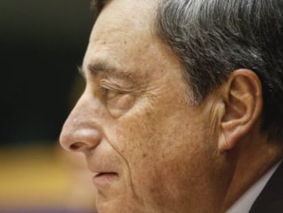 El presidente del Banco Central Europeo (BCE), Mario Draghi. EFE/Archivo