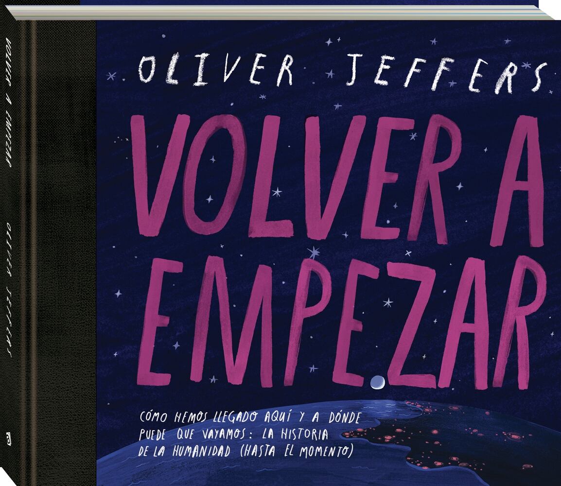 Portada de 'Volver a empezar', de Oliver Jeffers