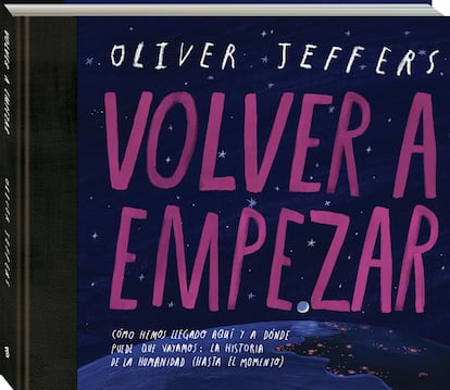 Portada de 'Volver a empezar', de Oliver Jeffers