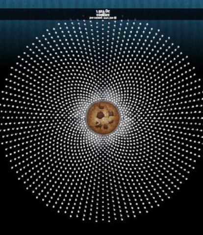 Imagen del videojuego 'Cookie clicker'.