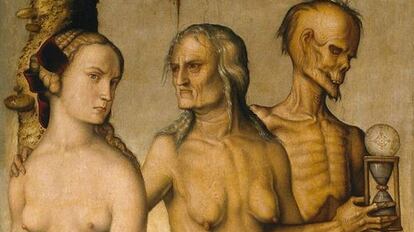 "Las edades y la muerte" del pintor alemán Hans Baldung "Grien".