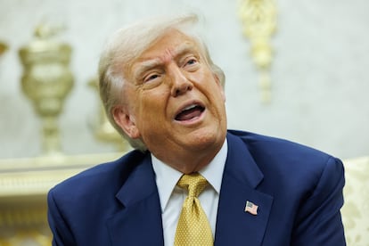 Trump, este miércoles en la Casa Blanca.