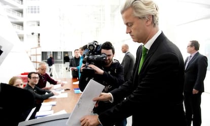 El l&iacute;der del xen&oacute;fobo Partido Para la Libertad holand&eacute;s, Geert Wilders.
