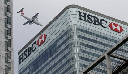 La sede de HSBC, en el corazón del distrito financiero de Londres.