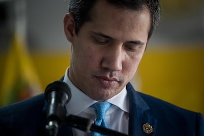 El líder opositor venezolano Juan Guaidó