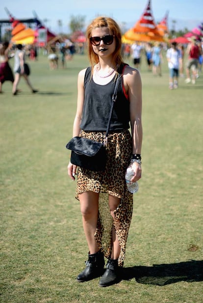 Street Style Así se viste para ir a un festival en California