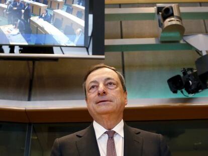 El presidente del BCE Mario Draghi.