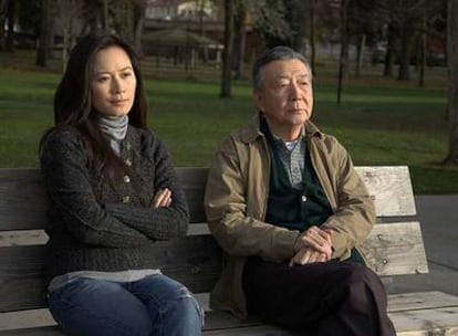 Faye Yu y Henry O, hija y padre en <i>Mil años de oración.</i>
