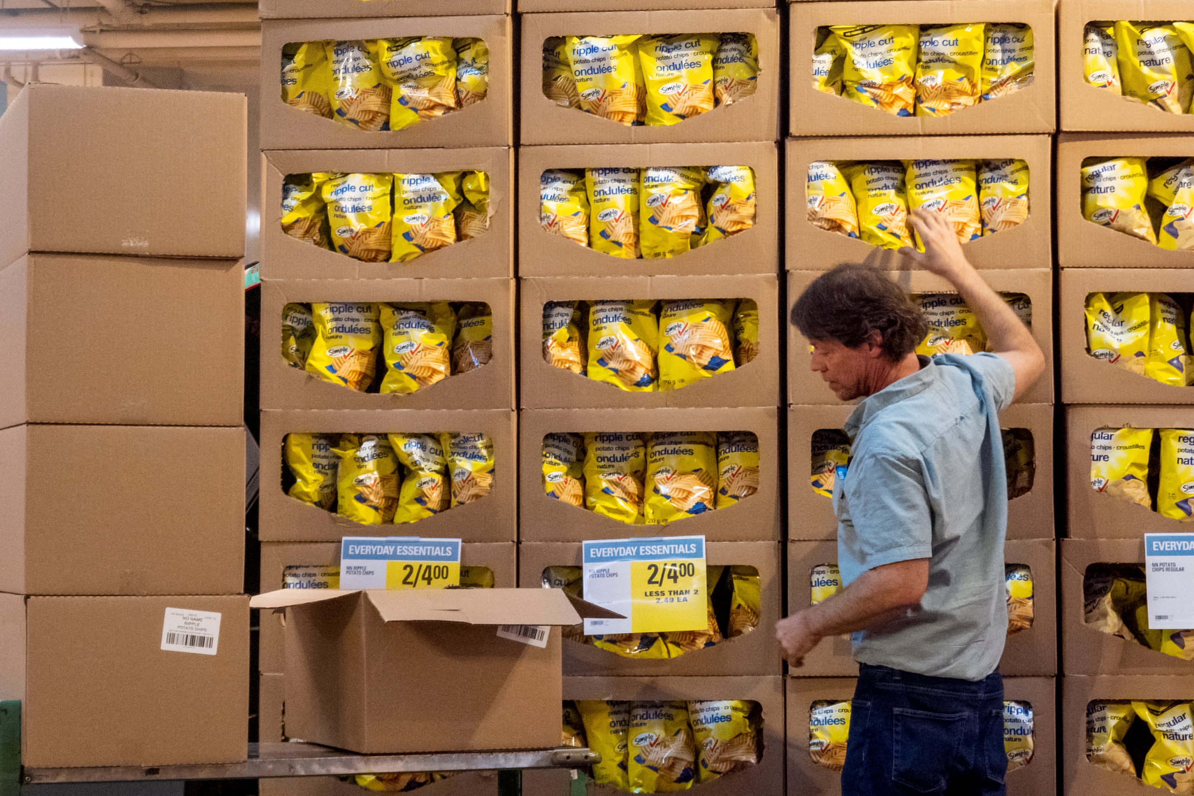 El precio de las bolsas de patatas fritas irrita a los canadienses 