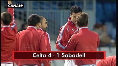 Celta 4 - Sabadell 1
