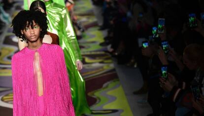 Desfile de Emilio Pucci, en Milán.