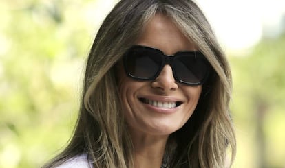 Melania Trump durante su visita a Japón, el pasado 11 de febrero.
