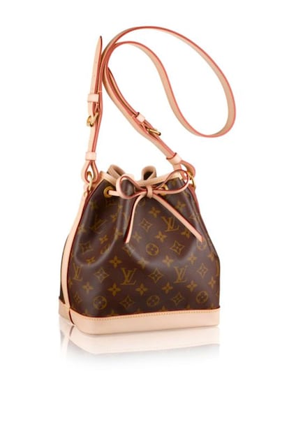 Bolso modelo 'Noé' en icónica lona Monogram de Louis Vuitton (c.p.v.)