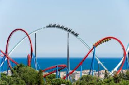 El Shambala y el Dragon Khan, dos de las atracciones estrella de PortAventura