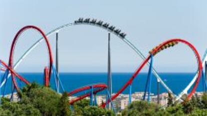 El Shambala y el Dragon Khan, dos de las atracciones estrella de PortAventura