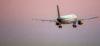 Un avión de Vueling.