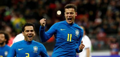 Coutinho, ejemplo de la reforma de la UEFA, con Brasil.