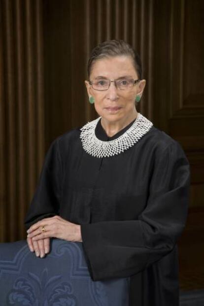 La abogada Ruth Bader Ginsburg.