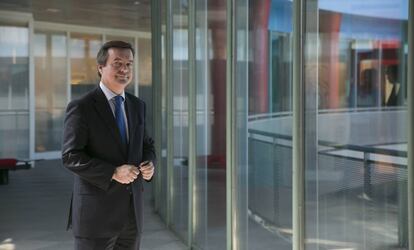 El director general de Ifema, Eduardo López-Puertas, en las oficinas de la institución ferial.