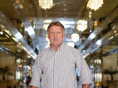 Andreas Brehme, la semana pasada en Madrid.