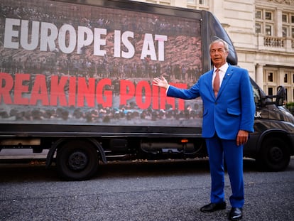 El ultra británico Farage, ante la paradoja de ganar de nuevo su escaño pero sufrir una derrota política