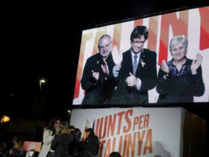 El candidato de Junts per Catalunya cierra una contienda personalista apelando al  voto útil  de  todos los independentistas 
