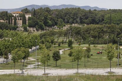 Vista general de las instalaciones del campo del golf Vilalba.