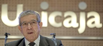 El presidente de Unicaja Banco, Braulio Medel