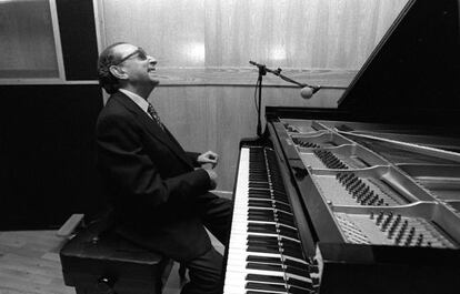 El pianista de jazz Tete Montoliu. 