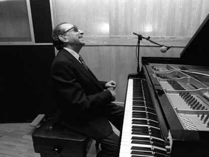 El pianista de jazz Tete Montoliu. 