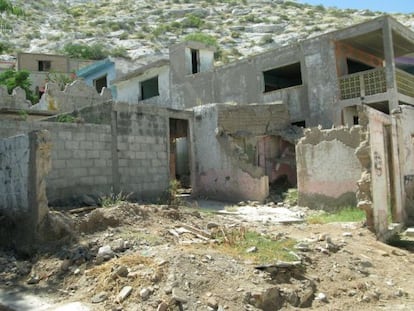 Casas abandonadas en el barrio Nuevo México, en Torreón.
