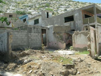 Casas abandonadas en el barrio Nuevo México, en Torreón.