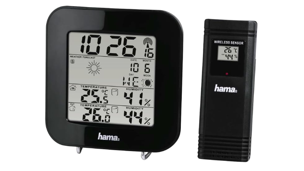 Estación meteorológica Hama EWS-200.