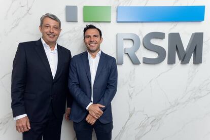 El vicepresidente de RSM Spain David García y José María Baños, socio fundador de Letslaw