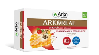 Arkoreal vende la jalea real como complemento alimenticio y no presenta azúcares.