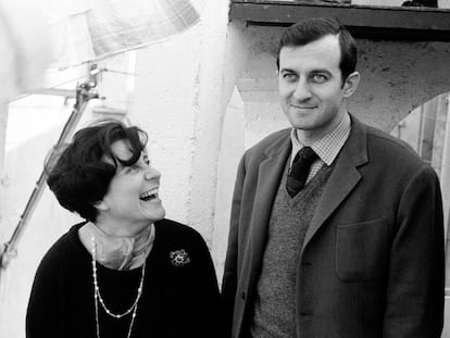 Monique Lange y Juan Goytisolo en 1964.