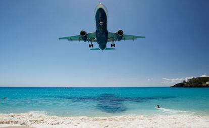 Aeropuerto Internacional Princesa Juliana, Isla de San Martín (SXM), Caribe