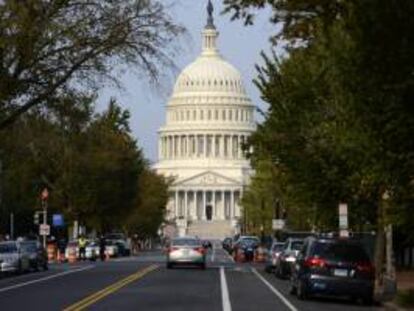 Vista general del Capitolio en Washington DC, Estados Unidos. EFE/Archivo