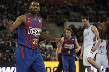 Mickeal, durante el partido de la Copa ante el Madrid.