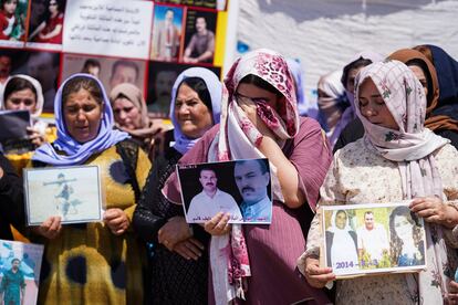 Mujeres yazidíes iraquíes