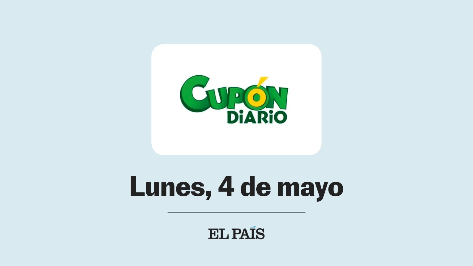 La ONCE reparte un primer premio de 500.000 euros a las cinco cifras más la serie.