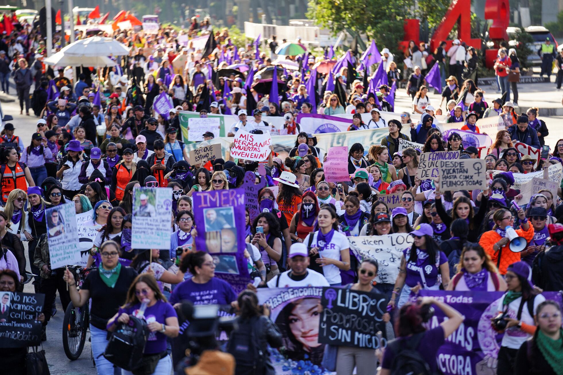 25-N: Las marchas en América contra la violencia hacia las mujeres, en ...